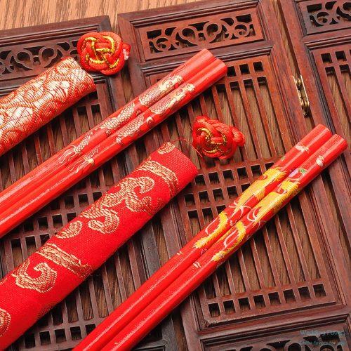 Chinese Style Wood Chopsticks Favors525