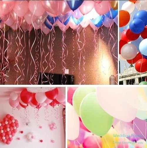 Pure latex biodegradable party balloons114