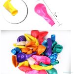 Pure latex biodegradable party balloons120