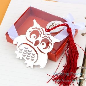 Hollow Design Cute Baby Owl Bookmark Favors627