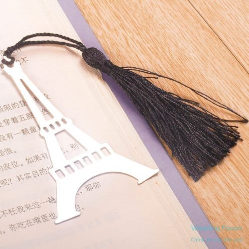Retro Eiffel Tower Bookmarks With Tassel269