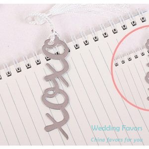 Stainless Steel XOXO Hugs & Kisses Bookmark231