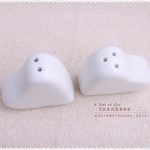Ceramic Heart Salt & Pepper Shakers A Dash of Love122535