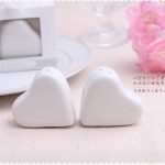 Ceramic Heart Salt & Pepper Shakers A Dash of Love90868