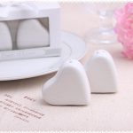 Ceramic Heart Salt & Pepper Shakers A Dash of Love94097