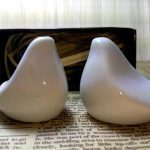 Ceramic Love Bird Salt & Pepper Shakers52195