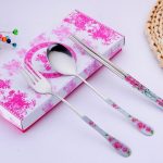 Chinese Style Dinnerware Chopstick Spoon Fork Set103272