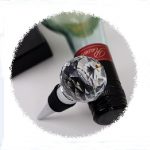 Tappo per bottiglia di vino con sfera di cristallo84506