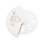 Slice of Love Stainless Steel Pizza Cutter107545