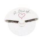 Slice of Love Stainless Steel Pizza Cutter124082