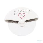 Slice of Love Stainless Steel Pizza Cutter124082