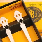 Stainless Steel Smiling Face Tableware Fork Scoop Set38797