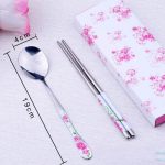 Stainless Steel Spoon Chopsticks Set131412