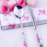Stainless Steel Spoon Chopsticks Set170315