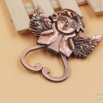 Heart Shaped Cherub Copper Bottle Opener35